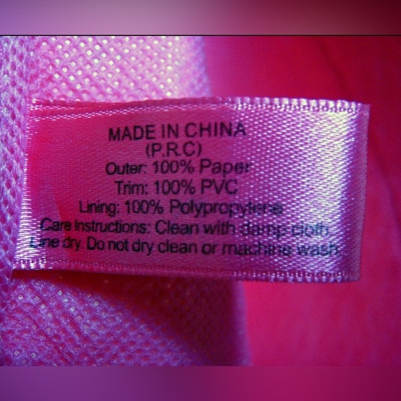 Elizabeth Arden Off White Straw Tote Bag With Metal Tone Detail (Bag Only) New - Picture 5 of 5